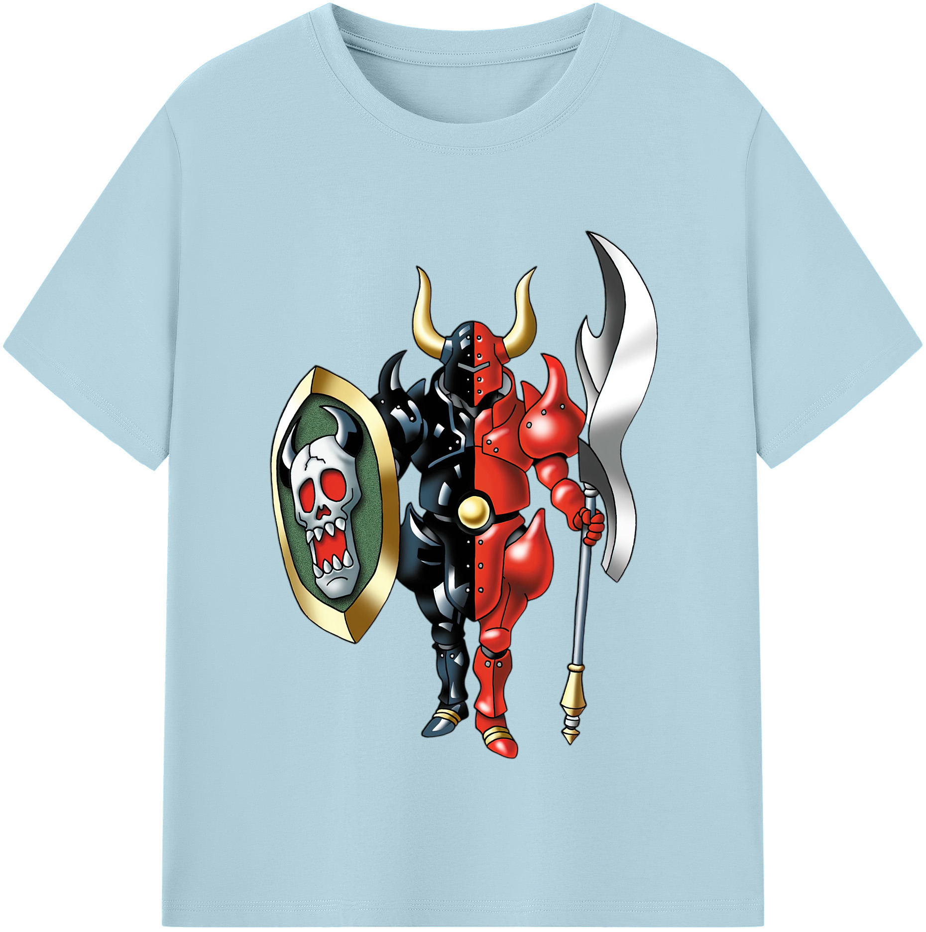 （画像用） ドラゴンクエスト Doragon Kuesuto Dragon Quest 綿100％半袖Tシャツ（フロントプリント）